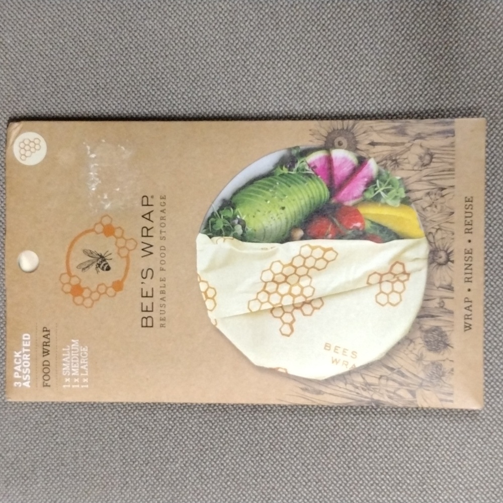 BEE'S WRAP Plant based food wrap 3 pk